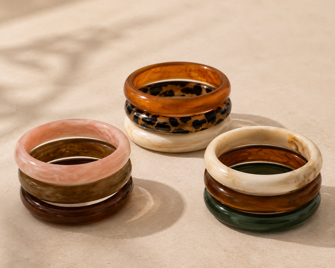 Bracelet Trio Joncs Terra