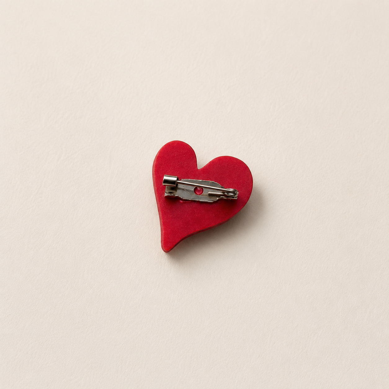 Broche Cœur Rosso