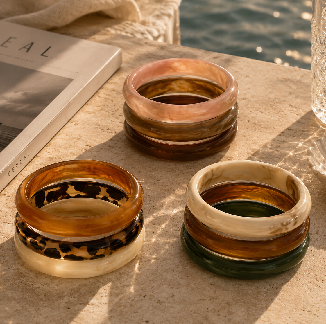 Bracelet Trio Joncs Terra