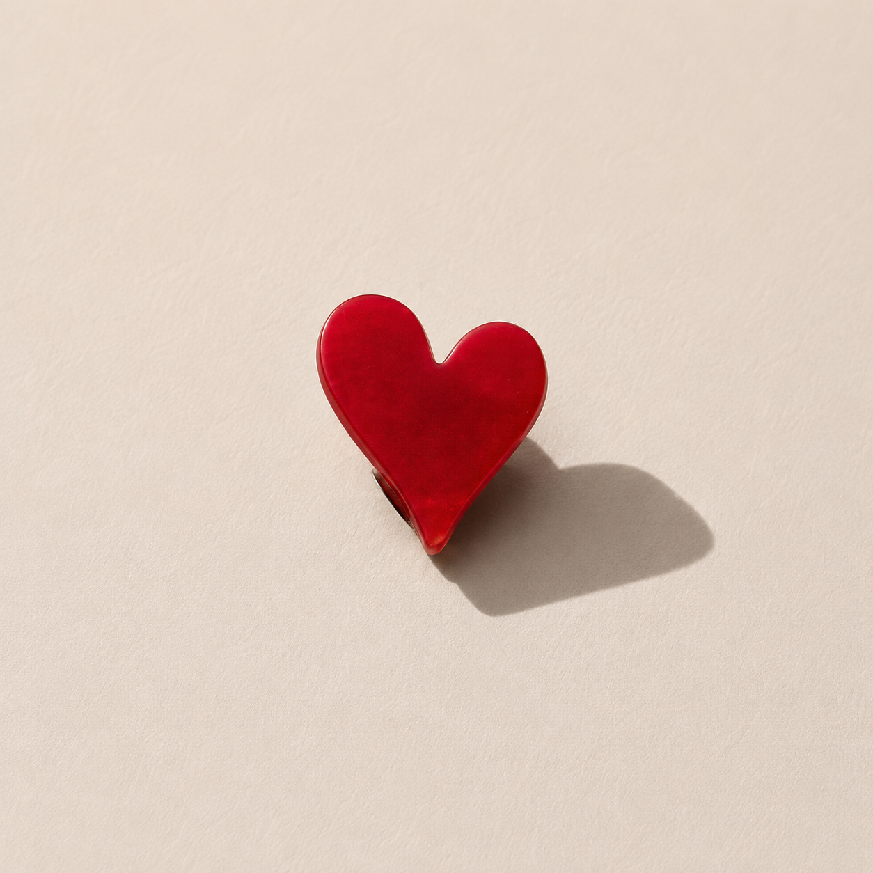 Broche Cœur Rosso