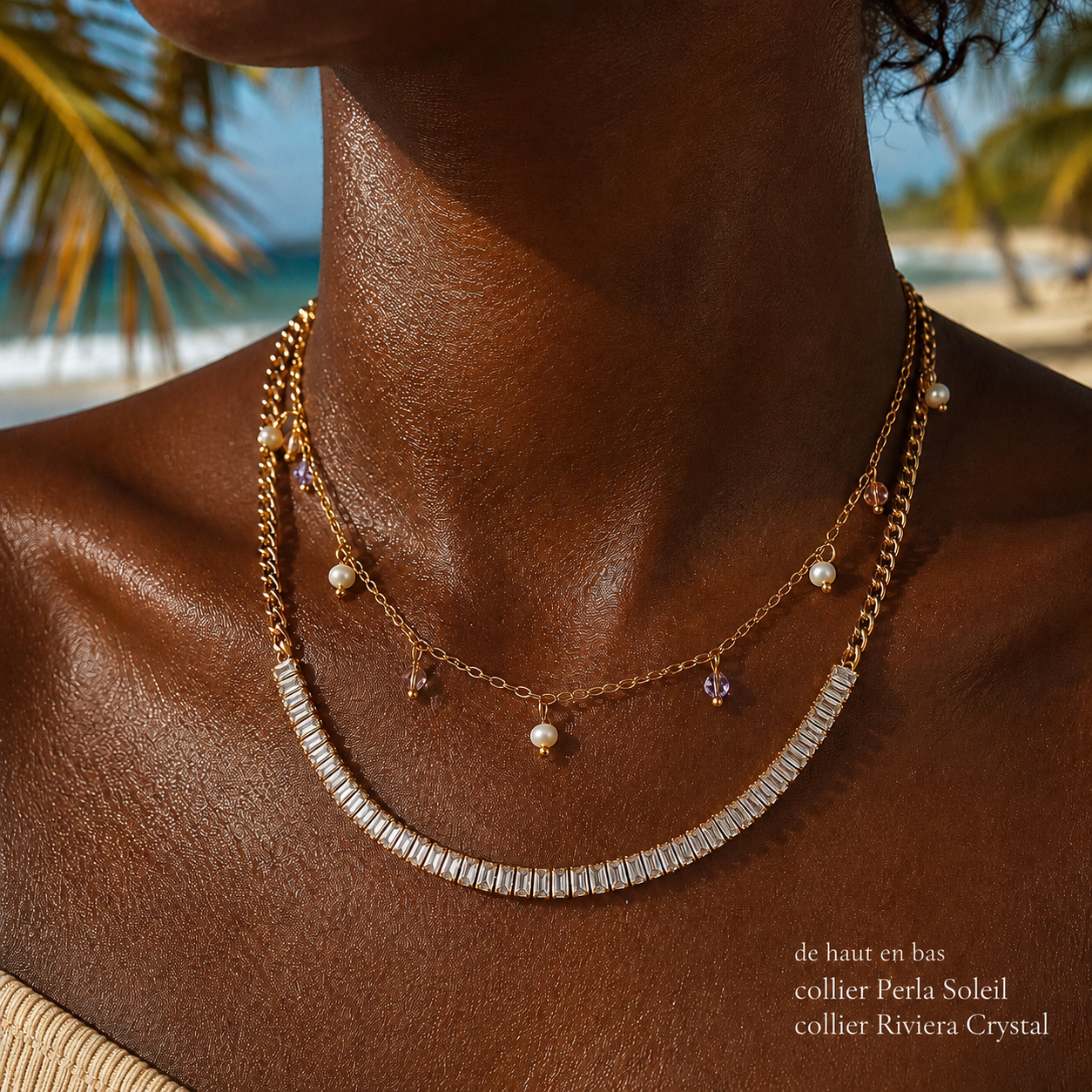 Collier Perla Sun